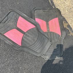 2 car mats  
