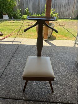 Vintage Setwell Mid-Century Storage Chair