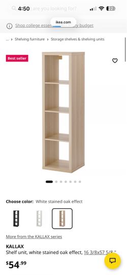 Brand new IKEA shelves Kallax