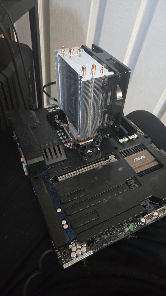 Untested Motherboard Cpu Ram Combo