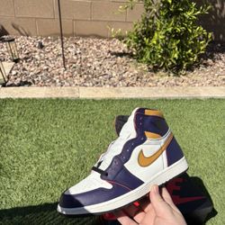 Jordan 1 Nike Sb La To Chicago Size 11