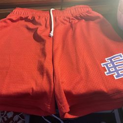 XXL Eric Emanuel Red Basketball Shorts – Premium Athletic Wear