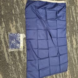 Blue Nylon Flag New 3 X 5