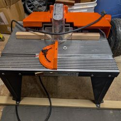 Craftsman Steel Router Table With Dust Collection 