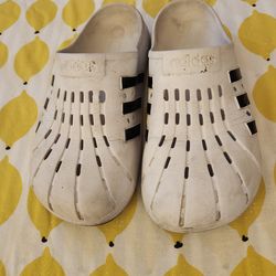 Mens Adidas crocs size 11