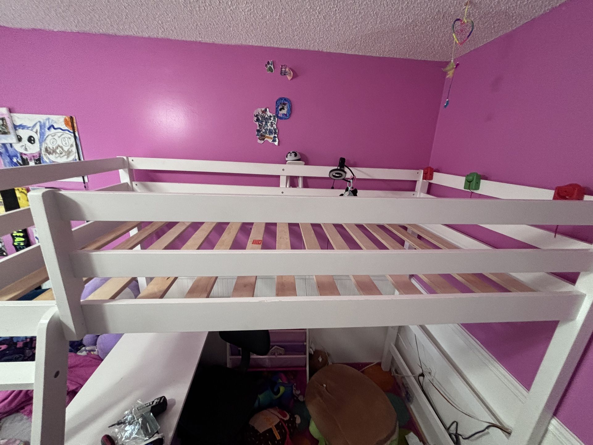 Twin Loft Bed With Desk
