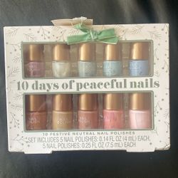10 Pieces Nail Polishes 