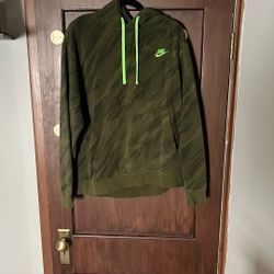 Green Nike Hoodie