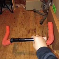 Wrapped bullhorn bars