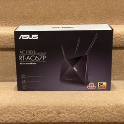 ASUS AC1900 Dual Band RT-AC67P Smart WiFi Router 