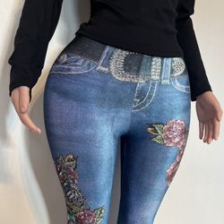 Denim Legging (small/medium)