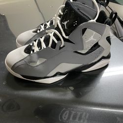 Jordan true flight gray best sale