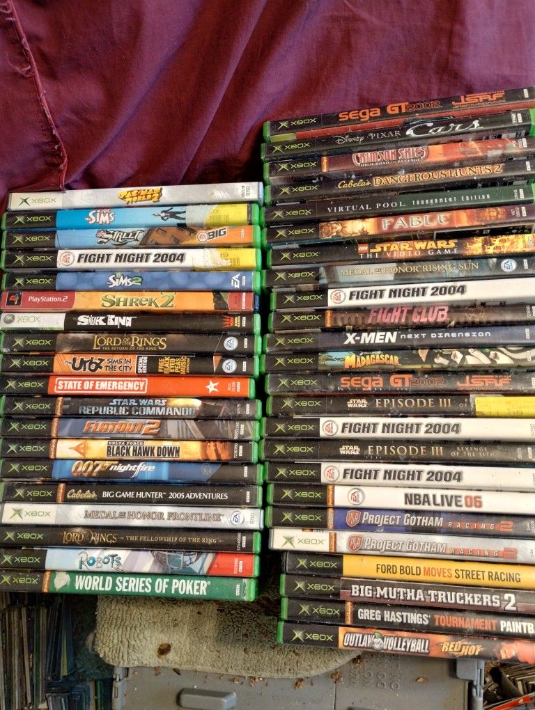 ORIGINAL XBOX GAMES $5 EACH
