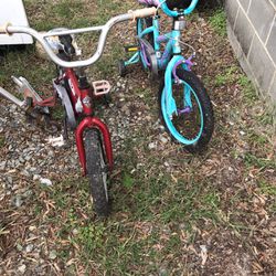 Kid Bikes Boy And Girl