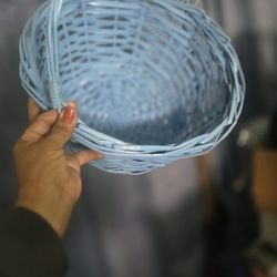 Medium Wicker Basket $2