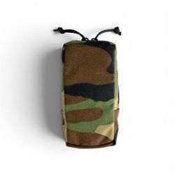 Coser Group Small GP MOLLE Tactical Utility Zip Pouch - 500D Woodland M81 Camo - Made in USA