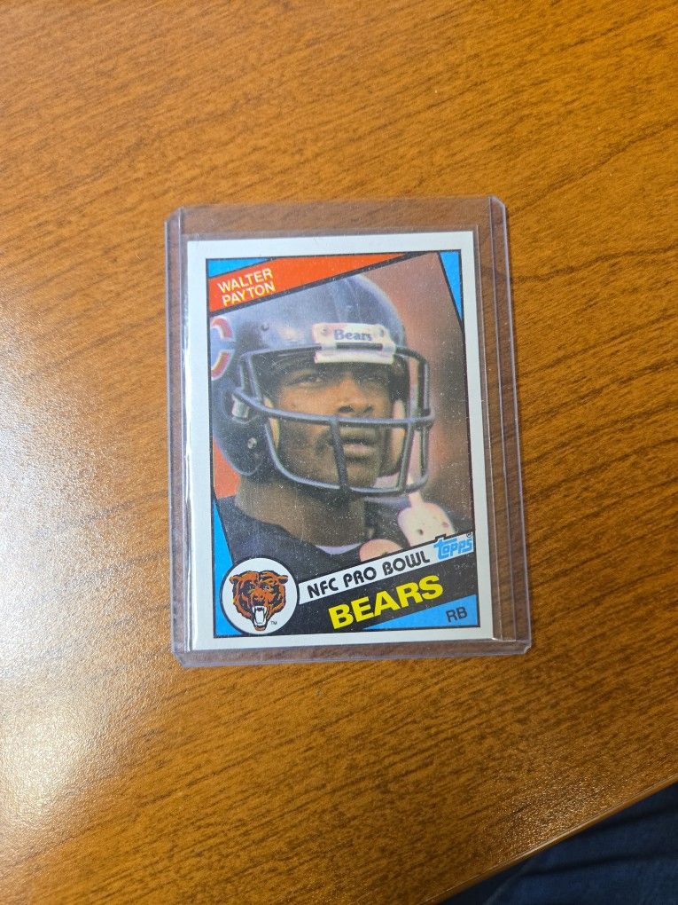 Walter Payton 1984 Topps No 228
