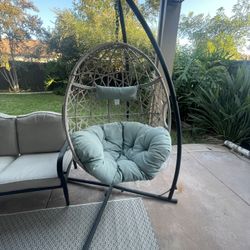 Hanging Egg Chair & Stand 