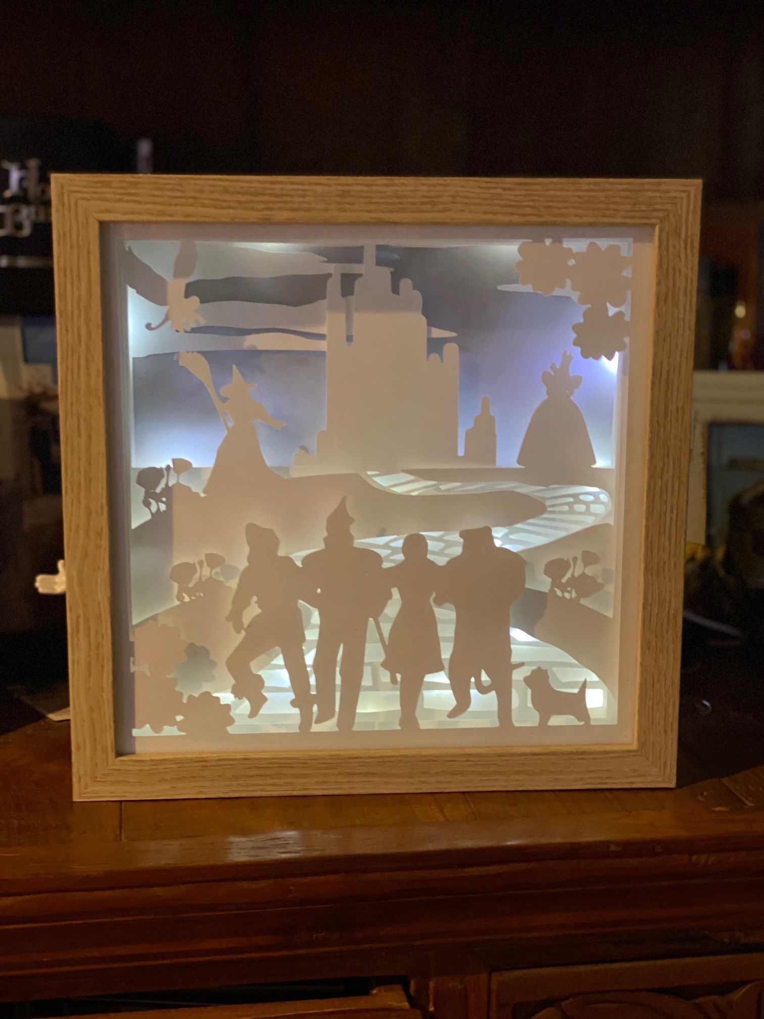 Wizard Of Oz Light box Shadow box Night Light for Sale in Los Angeles