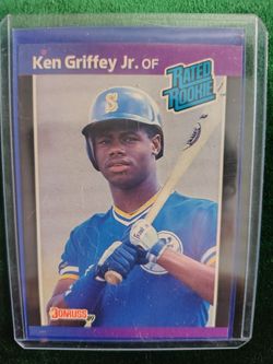 1989 Donruss Ken Griffey Jr. Rated Rookie Card