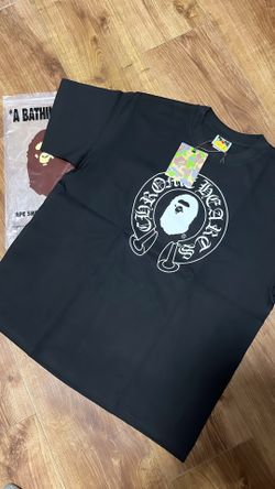 Chrome hearts X bape shirt