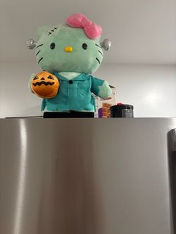 Hello Kitty Halloween Frankenstein Plush