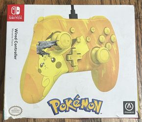 Brand New Pokemon Nintendo Wired Controller