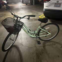Bicycle With Basket