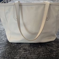 Fossil Leather Tote Purse