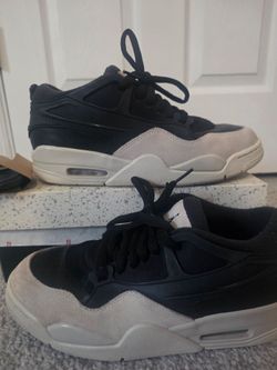 Nike  Air Jordan 4 RM Black Light Bone Beige Black Size 9