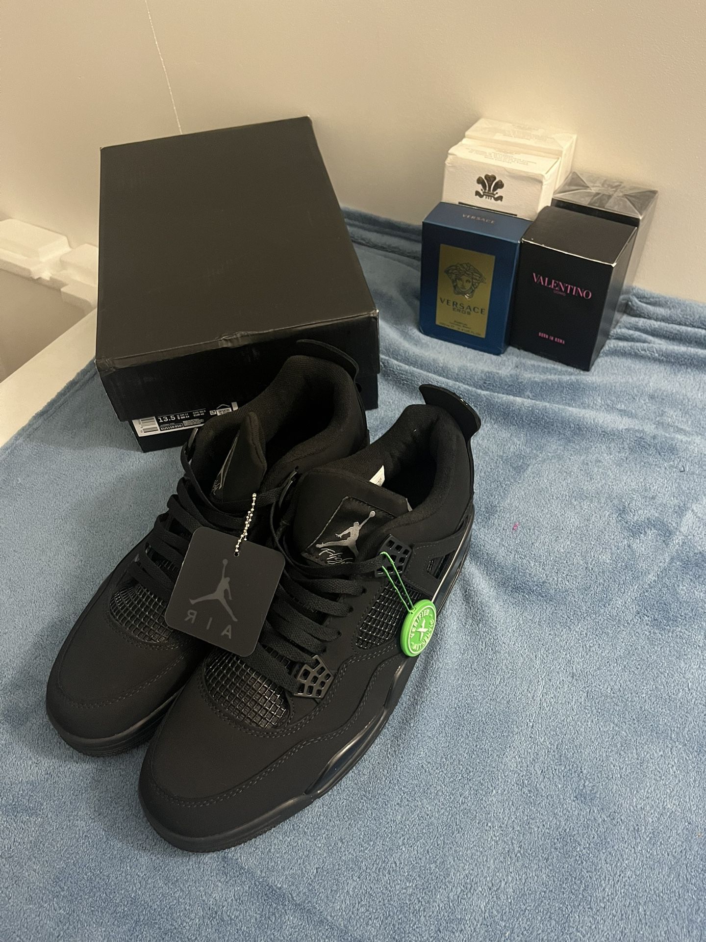 Jordan 4 Black Cats Size 12