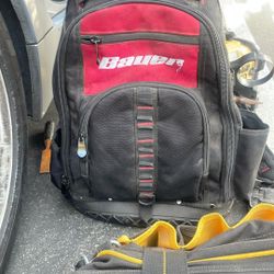 Bauer backpack for electrician 33 pocket