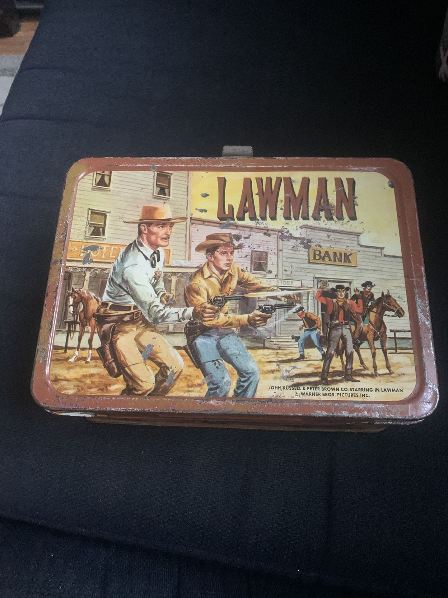 Vintage Lawman Lunchbox 