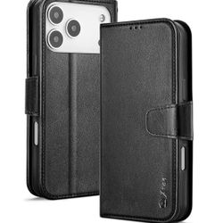 iPhone 17 Pro Max Case Wallet with Card Holder