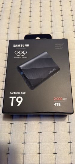 Brand New Samsung T9 (4TB) SSD