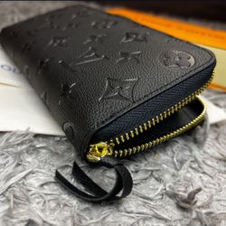 LV Black Monogram Wallet