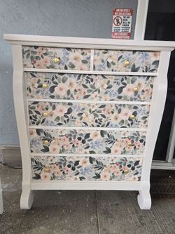 White dresser