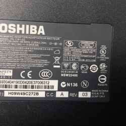 Toshiba Laptop Charger 