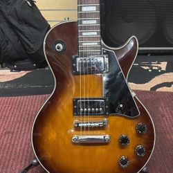 MANN Les Paul Edition Vintage Electric Guitar W/Case AJ-605B