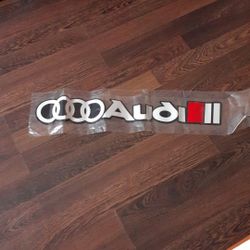 Windshield Audi decal