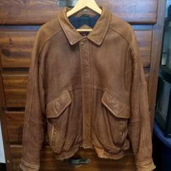 Men's Redwood  & Ross Leather Jacket