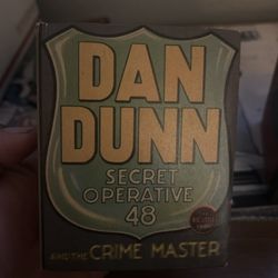 Dan Dunn Secret operative 48 and the crime master the big little book #1171 1935