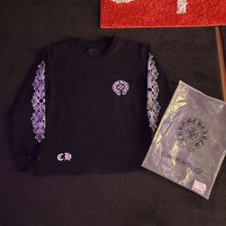 Black Chrome Hearts Long Sleeve Size S