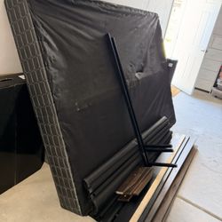 Queen Size Bed Frame And Box Spring
