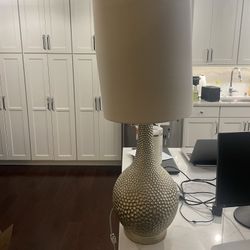 Gold Tabletop Lamp 