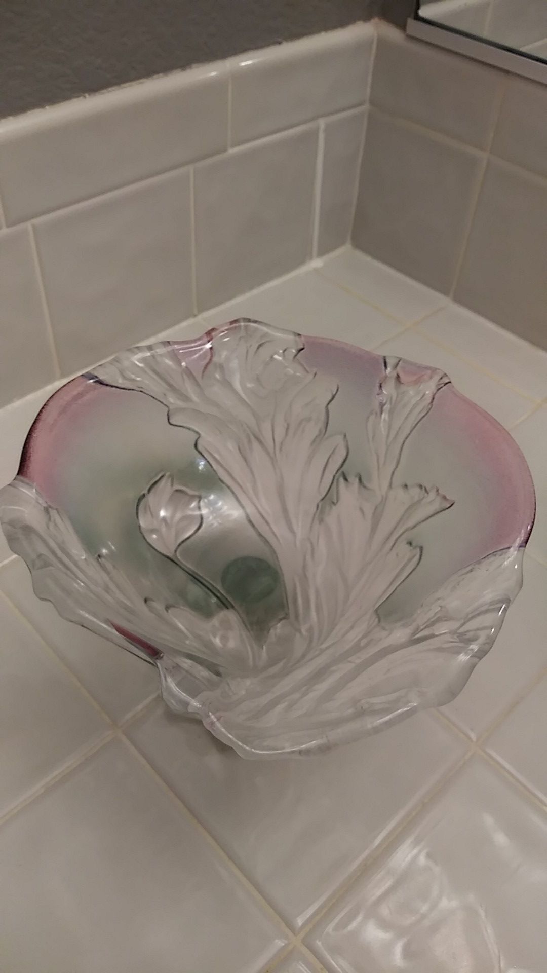 Beautiful Crystal Candy Dish.