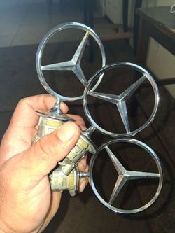 Mercedes Benz emblems
