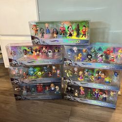 Disney Collectibles Disney Toy Figure Set Disney Collection Disney Character Toy