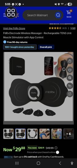 Fitrx Electrode Massager