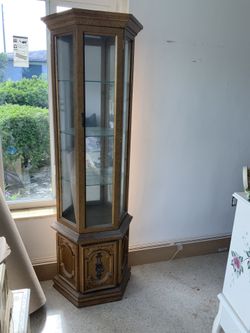 Antique Curio Cabinet